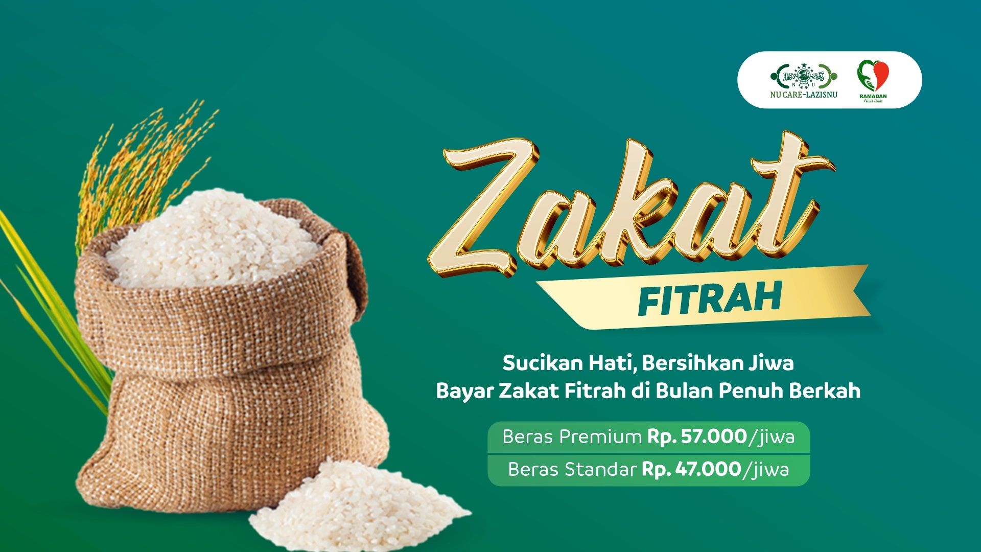 Mari Tunaikan Zakat Fitrahmu!